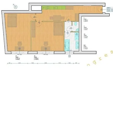 Apartament Grossraeumig Und Zentral Inklusive Parkplatz *